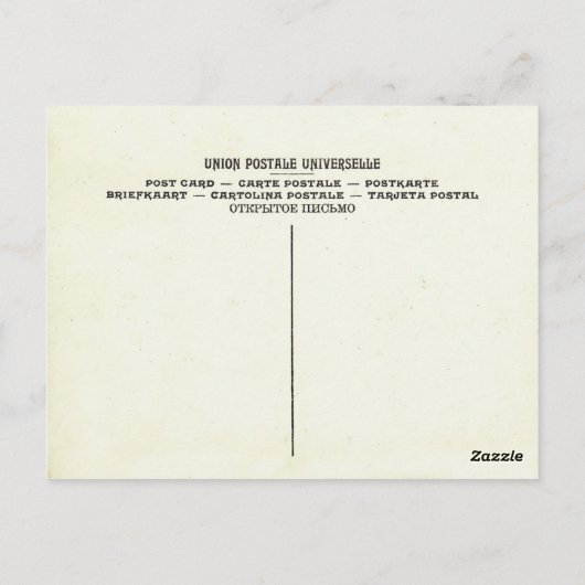  fiets briefkaart (Achterkant)