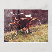 fiets briefkaart (Voorkant)