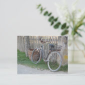  fiets briefkaart (Staand voorkant)