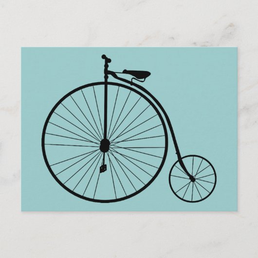  fiets briefkaart (Voorkant)