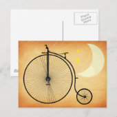 fiets briefkaart (Voorkant / Achterkant)