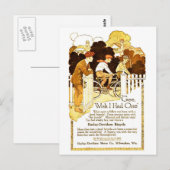 fiets briefkaart (Voorkant / Achterkant)