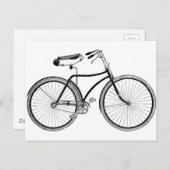  fiets briefkaart (Voorkant / Achterkant)
