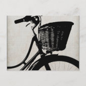 fiets briefkaart (Voorkant)