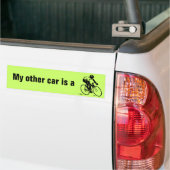 FIETS bumper sticker (Op Truck)