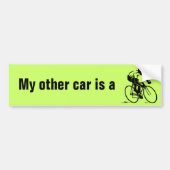FIETS bumper sticker (Voorkant)