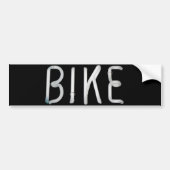 Fiets Bumpersticker (Voorkant)