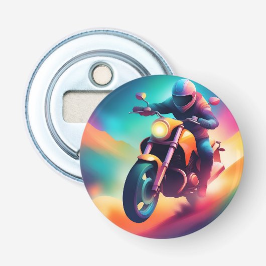 fiets button flesopener (Voorkant)