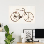 Fiets (ca. 1937) door Marjorie Lee Poster (Thuiskantoor)