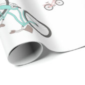 fiets cadeaupapier (Rol Hoek)