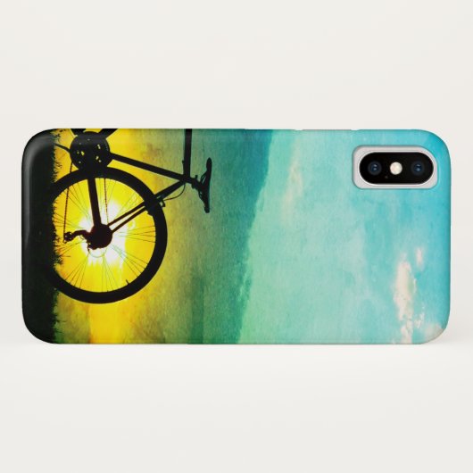 fiets Case-Mate iPhone case (Achterkant (horizontaal))