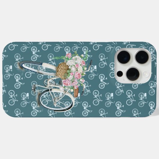  fiets Case-Mate iPhone case (Achterkant (horizontaal))