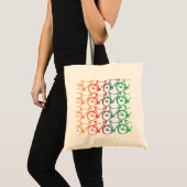 fiets / coole fiets . fietsen tote bag (Voorkant (product))