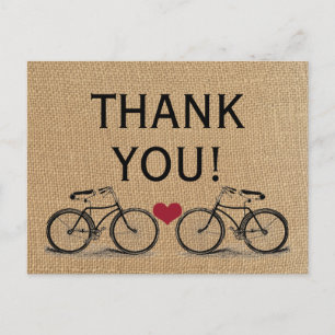  fiets Dank je Briefkaarten