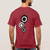 FIETS DOOR! fiets T-shirt (Achterkant)