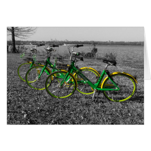 Fiets Drie-ei-een Selecteer Kleur (Voorkant Horizontaal)