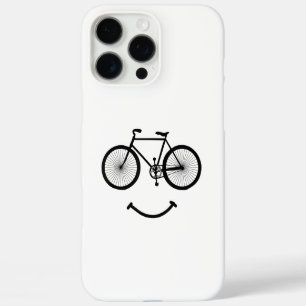 Fiets en glimlach T-shirt Fietsen T-shirt Zwart iPhone 16 Pro Max Hoesje