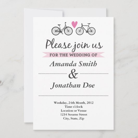  fiets- en hartenweddenschappen kaart (Voorkant)