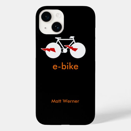 fiets = fiets = fietsen . aardig Case-Mate iPhone case (Achterkant)
