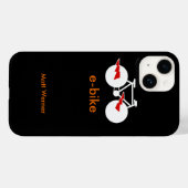 fiets = fiets = fietsen . aardig Case-Mate iPhone case (Achterkant (horizontaal))