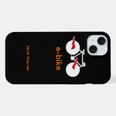 fiets = fiets = fietsen . aardig iPhone hoesje (Achterkant horizontaal)