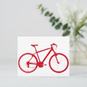 fiets , fiets , fietsen / fietsen briefkaart (Staand voorkant)