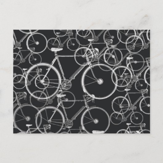 fiets , fiets , fietsen / fietsen briefkaart (Voorkant)