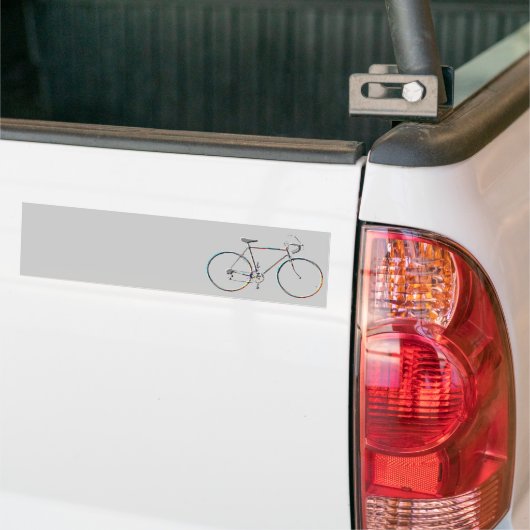 fiets , fiets , fietsen / fietsen bumpersticker (Op Truck)