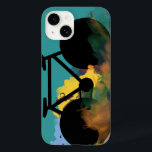 Fiets, fiets; fietsen / fietsen Case-Mate iPhone case<br><div class="desc">Een coole digitale illustratie op de graffiti-stijl. U kunt de knop 'Aanpassen' gebruiken om de rode achtergrondkleur te wijzigen</div>