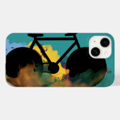 Fiets, fiets; fietsen / fietsen Case-Mate iPhone case (Achterkant (horizontaal))