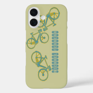 fiets, fiets, fietsen, fietsen, fietsen iPhone 16 hoesje