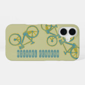 fiets, fiets, fietsen, fietsen, fietsen iPhone 16 hoesje (Achterkant horizontaal)
