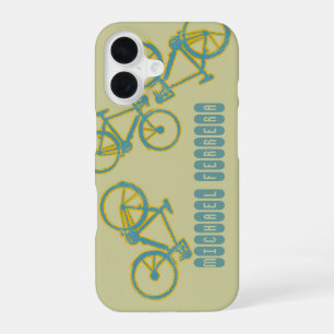 fiets, fiets, fietsen, fietsen, fietsen iPhone 16 hoesje