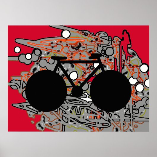 fiets , fiets , fietsen / fietsen poster (Voorkant)