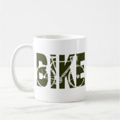 Fiets. Fiets. Fietsen Koffiemok (Links)