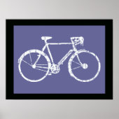 fiets = fiets = fietsen . mooi poster (Voorkant)