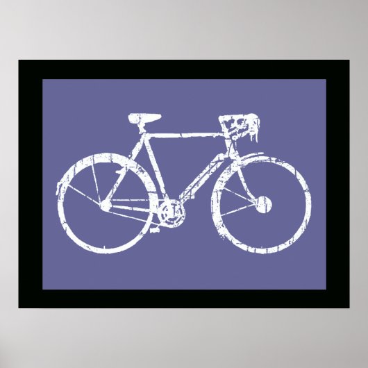 fiets = fiets = fietsen . mooi poster (Voorkant)
