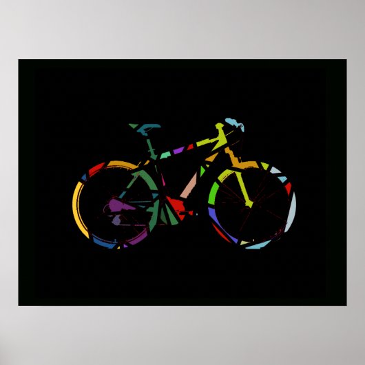 fiets . fiets / fietsen mooi poster (Voorkant)