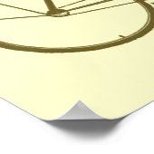 fiets = fiets = fietsen . mooi poster (Hoek)