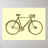 fiets = fiets = fietsen . mooi poster (Voorkant)