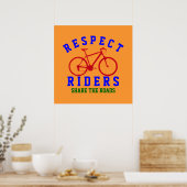 fiets . fiets / fietsen mooi poster (Keuken)