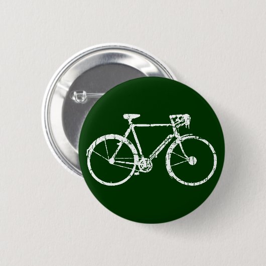 fiets . fiets / fietsen mooi ronde button 5,7 cm (Voorkant /achterkant)