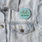 fiets = fiets = fietsen . mooi ronde button 5,7 cm (In situ)