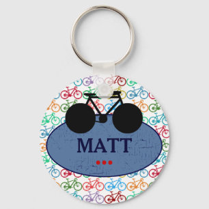 fiets . fiets / fietsen mooi sleutelhanger