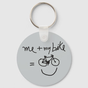 fiets . fiets / fietsen mooi sleutelhanger