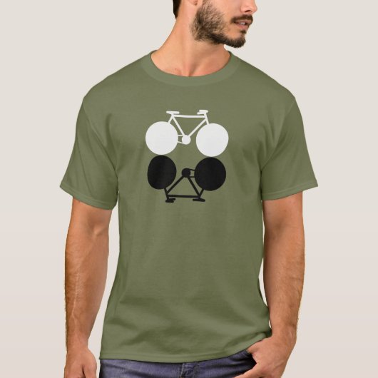 fiets . fiets / fietsen mooi t-shirt (Voorkant)