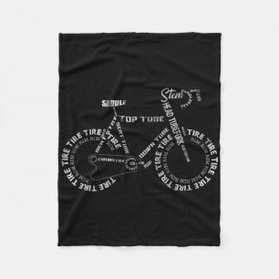 Fiets Fiets Onderdelen Fietstochten Fietsen Fietse Fleece Deken