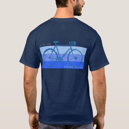 FIETS. FIETSEN. FIETSEN T-SHIRT (Achterkant)