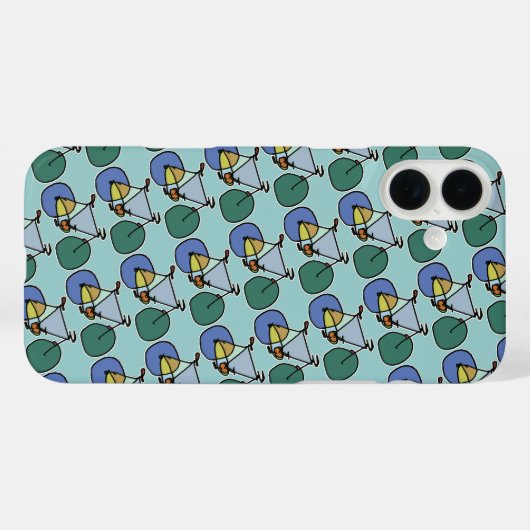 fiets : fietsen; fietskoel Case-Mate iPhone case (Achterkant (horizontaal))