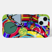 fiets : fietsen ; fietskoel Case-Mate iPhone case (Achterkant (horizontaal))